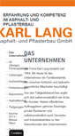 Mobile Screenshot of karl-lang.de